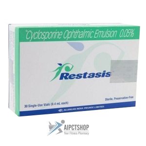 RESTASIS (10 Vials) Eye Drop (RESTASIS)0.05% w/v