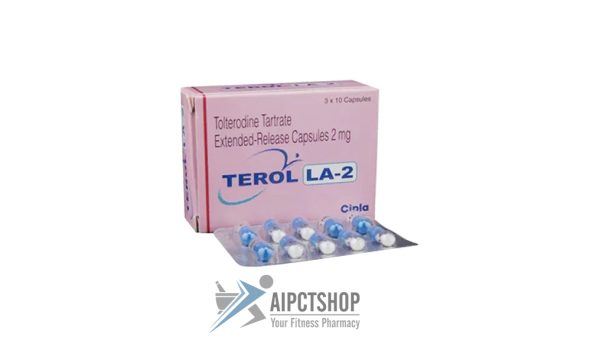 TEROL LA (Detrol LA)2?mg - 30 tablet