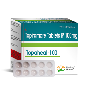 Topiramate 100mg (Topaheal 100) - 10 Tablets