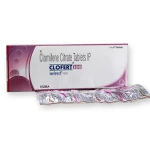 Clofert 100 mg - Clomiphene - 5 tablets