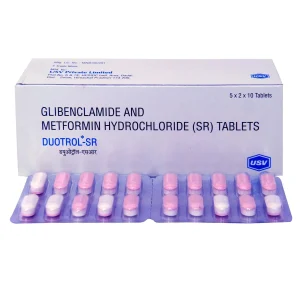 Duotrol SR 5/500 mg - 10 tablets