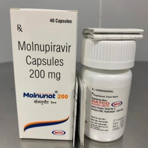 Molnupiravir (Molunat) 200 mg - 40 Tablets