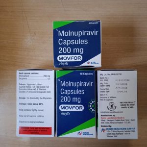 Molnupiravir (Movfor) 200 mg - 40 Tablets