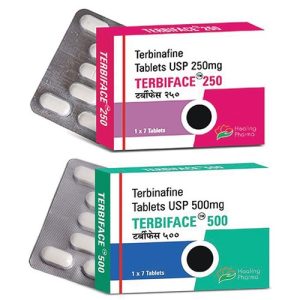 Terbinafine 250mg (Terbiface 250) - 7 Tablets